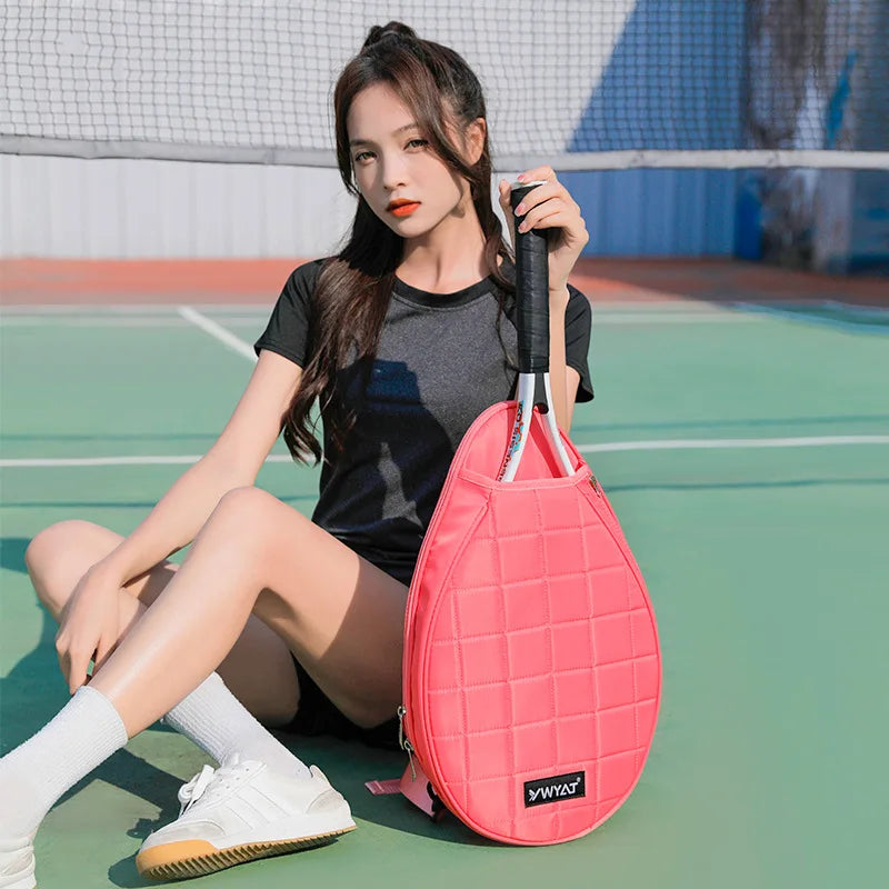 Padel Tennis Racket Bag YWYAT Female Fashion Should Bags 2 in 1 Sports Bag for Beach Tennis Racket Badminton Racquets