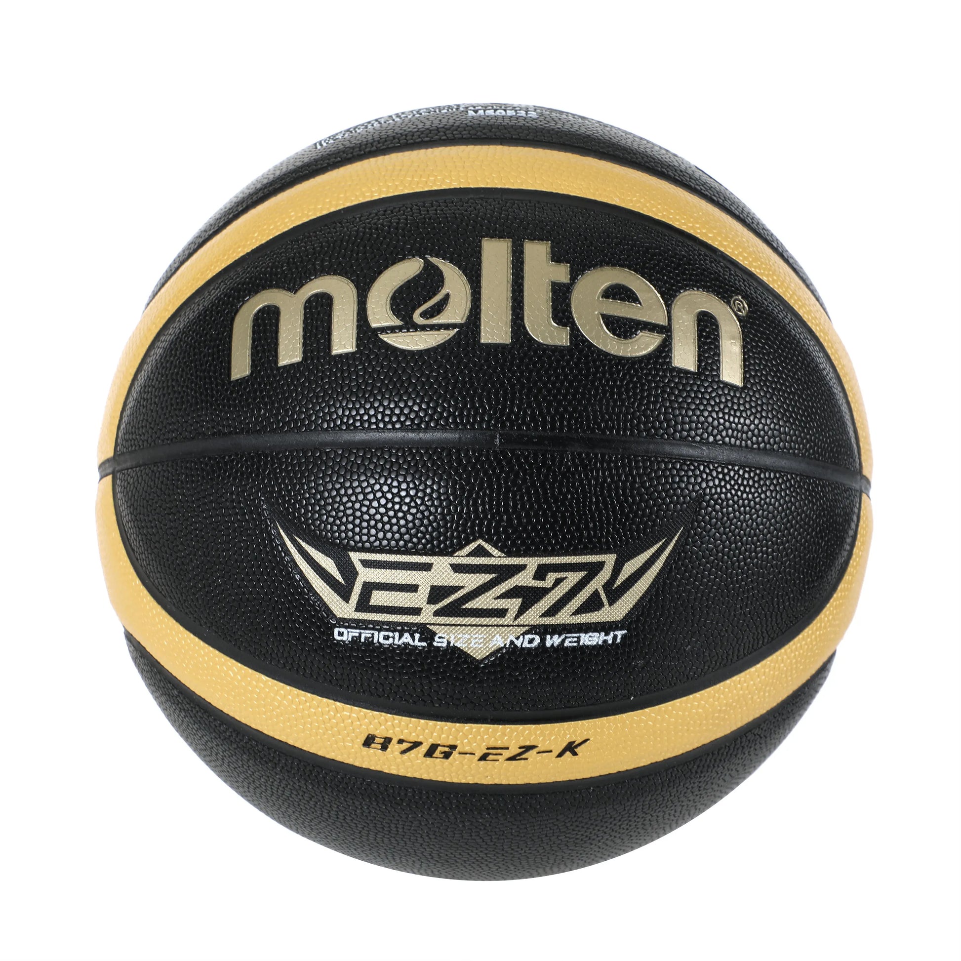 Molten Size 5 6 7 Basketball EZK Black Gold PU Outdoor Indoor Balls Women Youth Man Match Training Basketalls