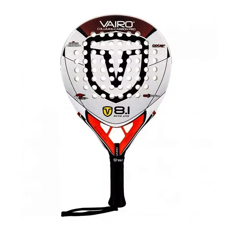 2024 New Pala Padel Paddle Tennis Racket Soft Face Carbon Fiber Soft EVA Face Sports Racquet Outdoors Equipment