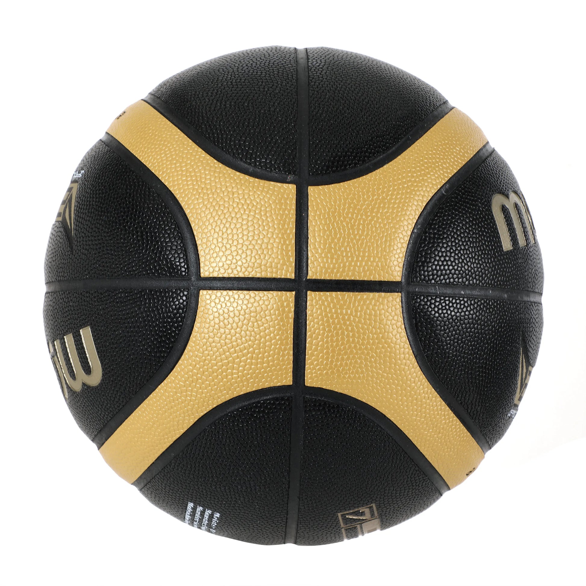 Molten Size 5 6 7 Basketball EZK Black Gold PU Outdoor Indoor Balls Women Youth Man Match Training Basketalls