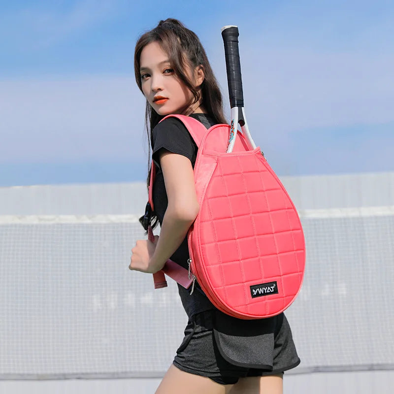 Padel Tennis Racket Bag YWYAT Female Fashion Should Bags 2 in 1 Sports Bag for Beach Tennis Racket Badminton Racquets