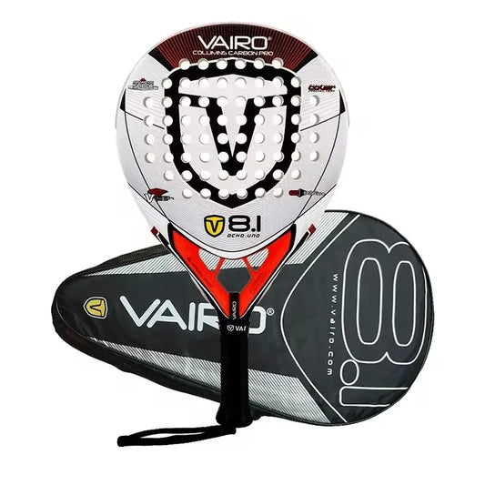 2024 New Pala Padel Paddle Tennis Racket Soft Face Carbon Fiber Soft EVA Face Sports Racquet Outdoors Equipment