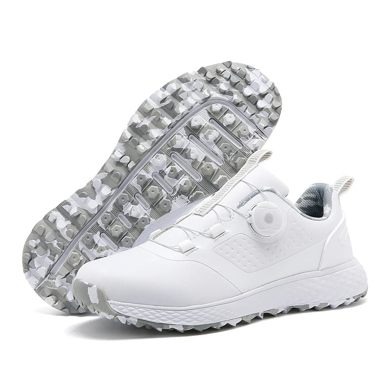 2024 Golf Shoes Men Waterproof Breathable Golf Sneakers Women Spikeless Sports Shoes Walking outdoor sport Golfing Footwear